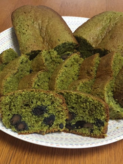 黒豆入り抹茶ケーキ-レシピのメイン写真
