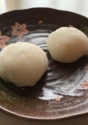 レンジで♪レーズンカスタード大福-レシピのメイン写真