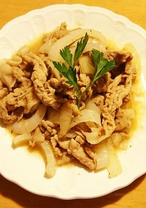 豚こまオレンジジンジャー焼きしょうが焼き-レシピのメイン写真