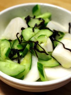 サラダかぶと胡瓜の塩昆布サラダ-レシピのメイン写真