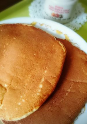 甘さ控えめ！おからパウダー入りパンケーキ-レシピのメイン写真