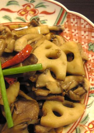 れんこんと豚肉のピリカラ炒め-レシピのメイン写真