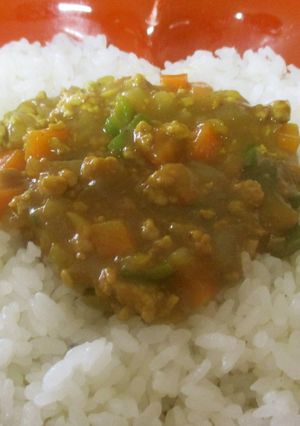 挽き肉のカレー-レシピのメイン写真