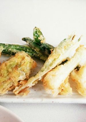 美味☆島らっきょうの天ぷら-レシピのメイン写真
