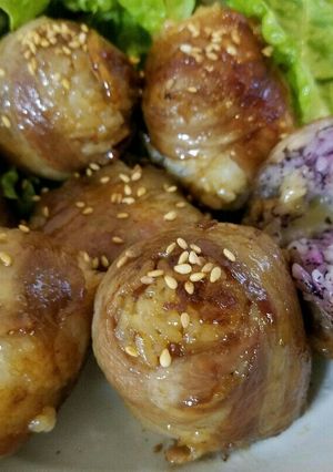 変わり種DE肉巻きおにぎり☆-レシピのメイン写真