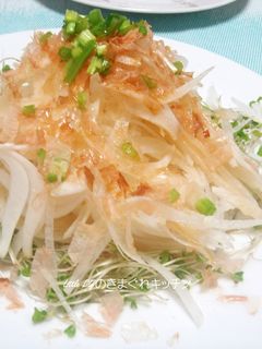 新玉ねぎと大根のサラダ-レシピのメイン写真