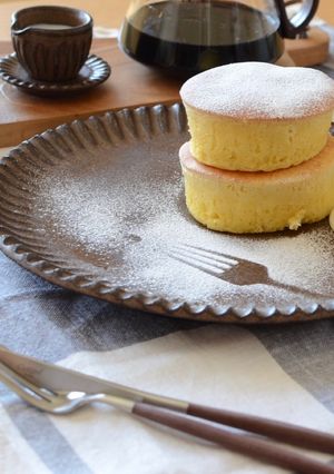 厚焼きホットケーキ-レシピのメイン写真