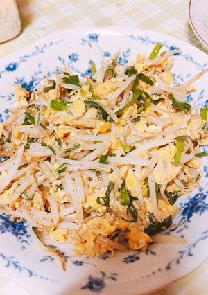 簡単☆もやし入りにらたま-レシピのメイン写真