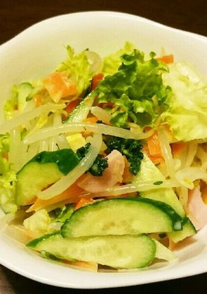 有り合わせサラダ-レシピのメイン写真