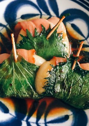 簡単 お餅 リメイク ベーコン 大葉-レシピのメイン写真