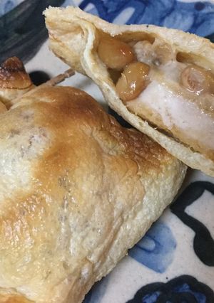 納豆と鶏寄せ天タルタルソーズの油揚げ包み-レシピのメイン写真