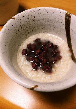 生甘酒ぜんざい風-レシピのメイン写真