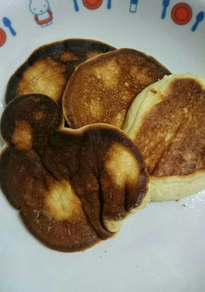 ふわふわ柔らかバナナヨーグルトパンケーキ-レシピのメイン写真