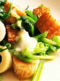 ほうれん草とちくわのチーズ炒め-レシピのメイン写真