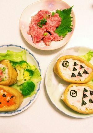 運動会☆こどもの日☆簡単飾りいなり-レシピのメイン写真