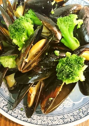 ムール貝の酒蒸し-レシピのメイン写真