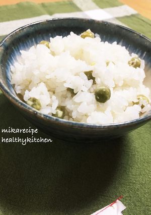 旬のうすいえんどう豆で豆ご飯-レシピのメイン写真
