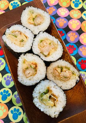 太巻き春巻きー！残った春巻き活用法-レシピのメイン写真