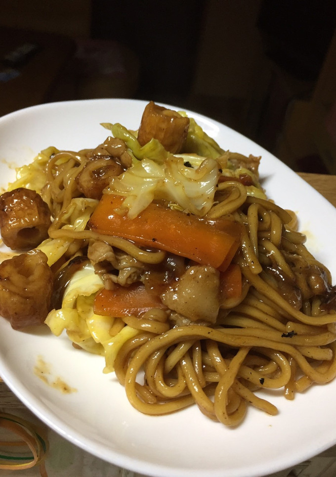 めんつゆでコクウマ焼きそば-レシピのメイン写真