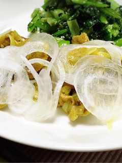 煮込みいらずの豚こまと新玉スライスカレー-レシピのメイン写真