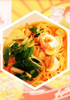 トムヤムパスタ-レシピのメイン写真