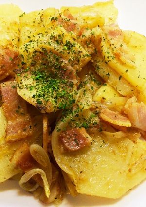 簡単♡カレー風味のジャーマン男爵ポテト-レシピのメイン写真