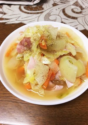 キャベツのコンソメ煮-レシピのメイン写真