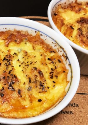 ツナとほうれん草のココットキッシュ-レシピのメイン写真