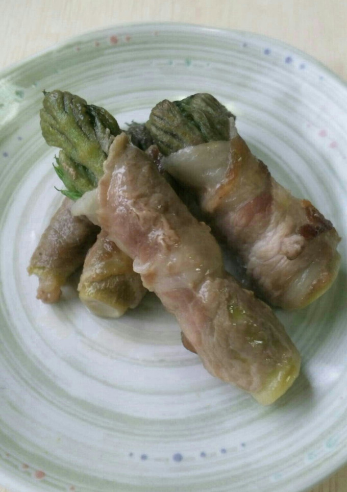 タラの芽の肉巻き焼き-レシピのメイン写真