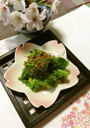 菜の花のナムル-レシピのメイン写真