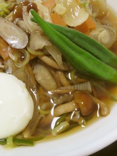 具だくさん☆温玉そば-レシピのメイン写真