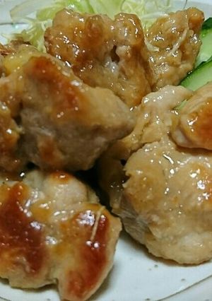 鶏肉の下味しっかり!ぷりっマヨっ炒め♪-レシピのメイン写真