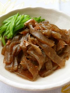 こんにゃくの炒り煮✰常備菜-レシピのメイン写真