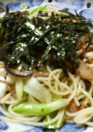 きのこの醤油煮バター風味パスタ-レシピのメイン写真