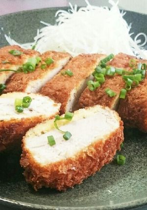 簡単時短‼マグロのサクで肉厚カツ揚げ-レシピのメイン写真