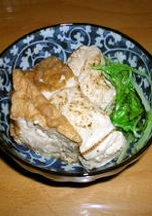 おとうふとお揚げさんのたいたん-レシピのメイン写真