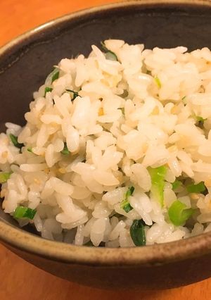 小松菜と生姜の混ぜごはん＊お弁当にも！-レシピのメイン写真