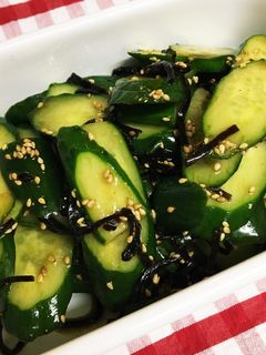 早い!美味い!キュウリと塩昆布ナムル-レシピのメイン写真