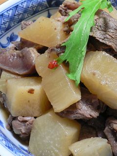 大根と牛すじ肉のピリッと煮(圧力鍋)★-レシピのメイン写真