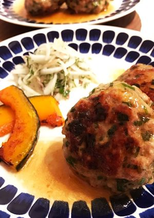 豚ニラハンバーグ-レシピのメイン写真