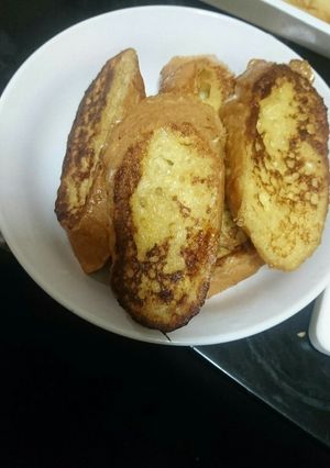 バケットで簡単フレンチトースト♪-レシピのメイン写真