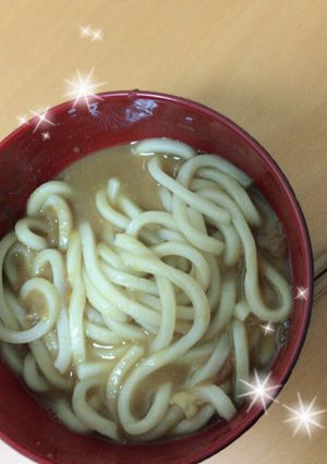 お手軽！かんたん和風カレーうどん！-レシピのメイン写真