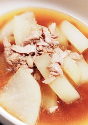 大根とツナの煮物-レシピのメイン写真