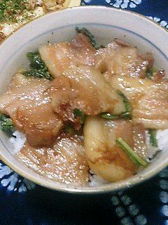 豚バラ丼-レシピのメイン写真