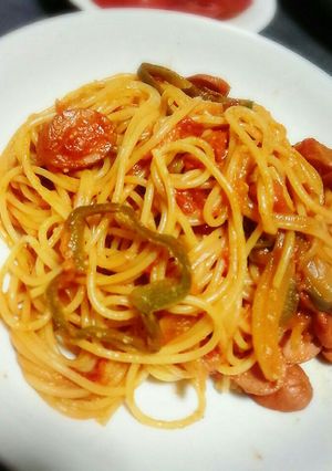 トマト*ナポリタン-レシピのメイン写真
