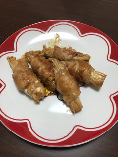 肉巻きえのきクリームチーズ入り-レシピのメイン写真