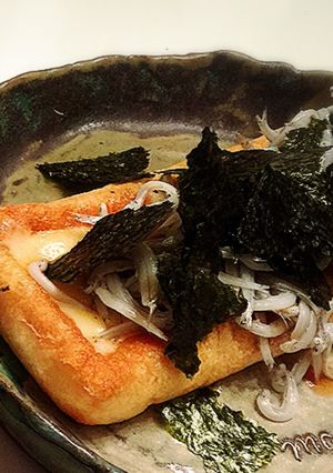 油揚げに釜揚げしらすととろけるチーズ♪-レシピのメイン写真