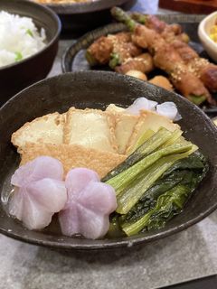 小松菜と厚揚げの煮物 ☆☆☆-レシピのメイン写真