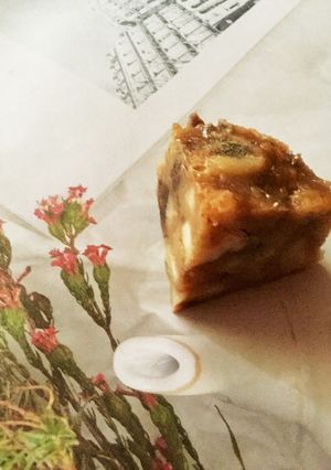 レンチン☆まずいクッキーでパンプディング-レシピのメイン写真