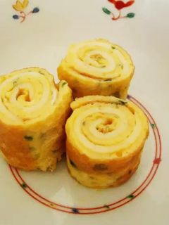 青のりチーズのくるくる卵焼き-レシピのメイン写真